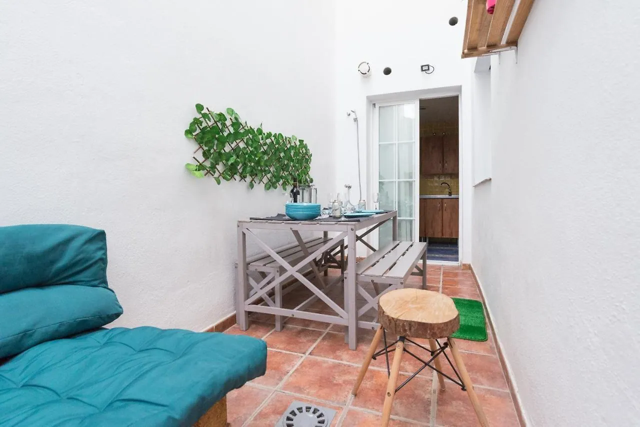 Gr0-Quiet Apartment, Private Backyard, Walk To Old Town Malaga Spain